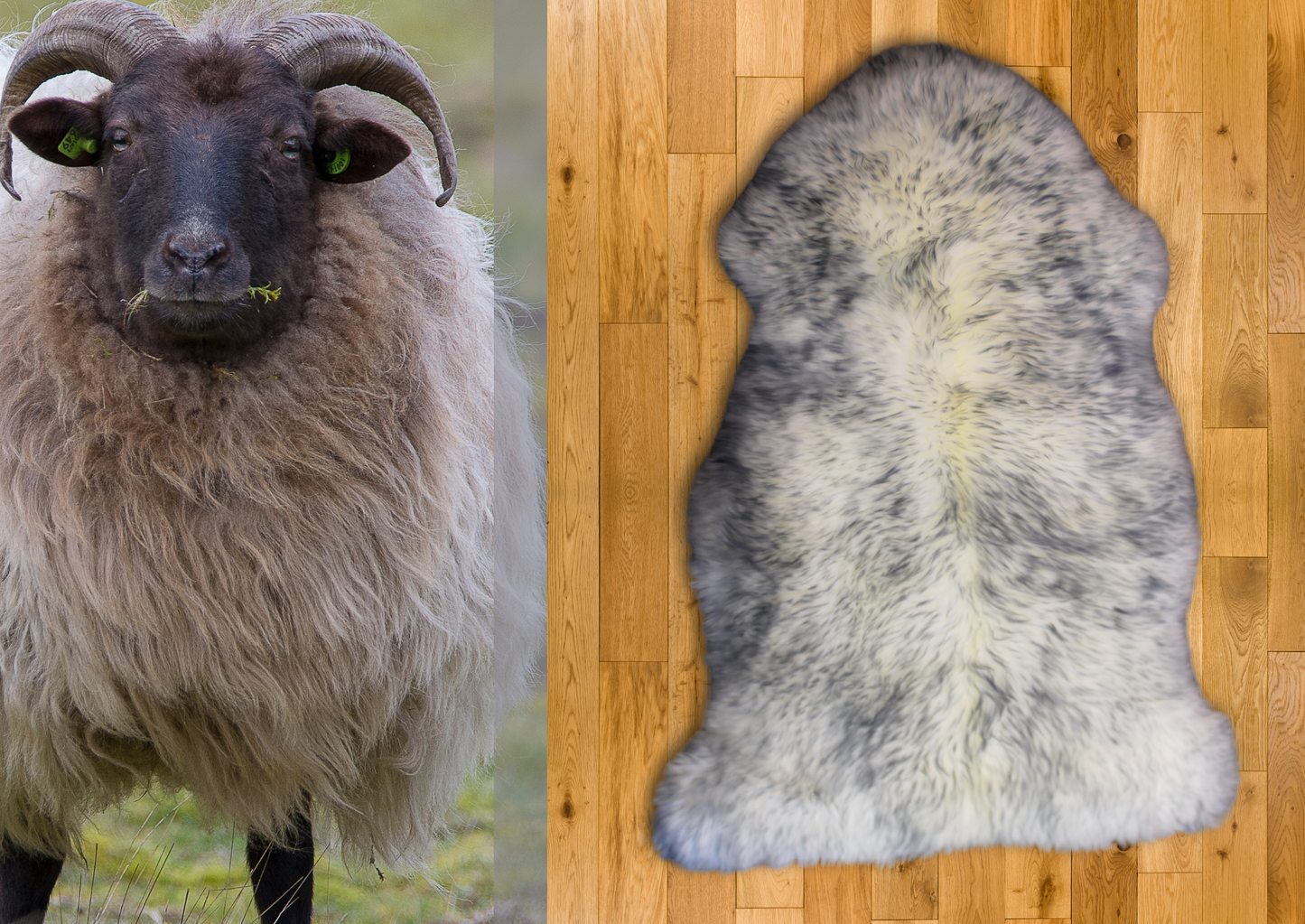 Wolf Tip Merino Sheepskin L