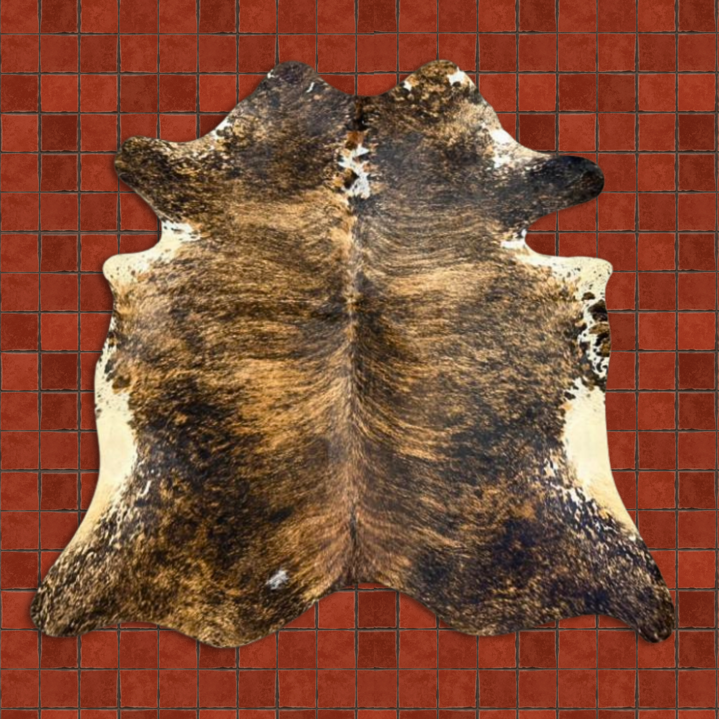Dark Brindle AAS Cowhide