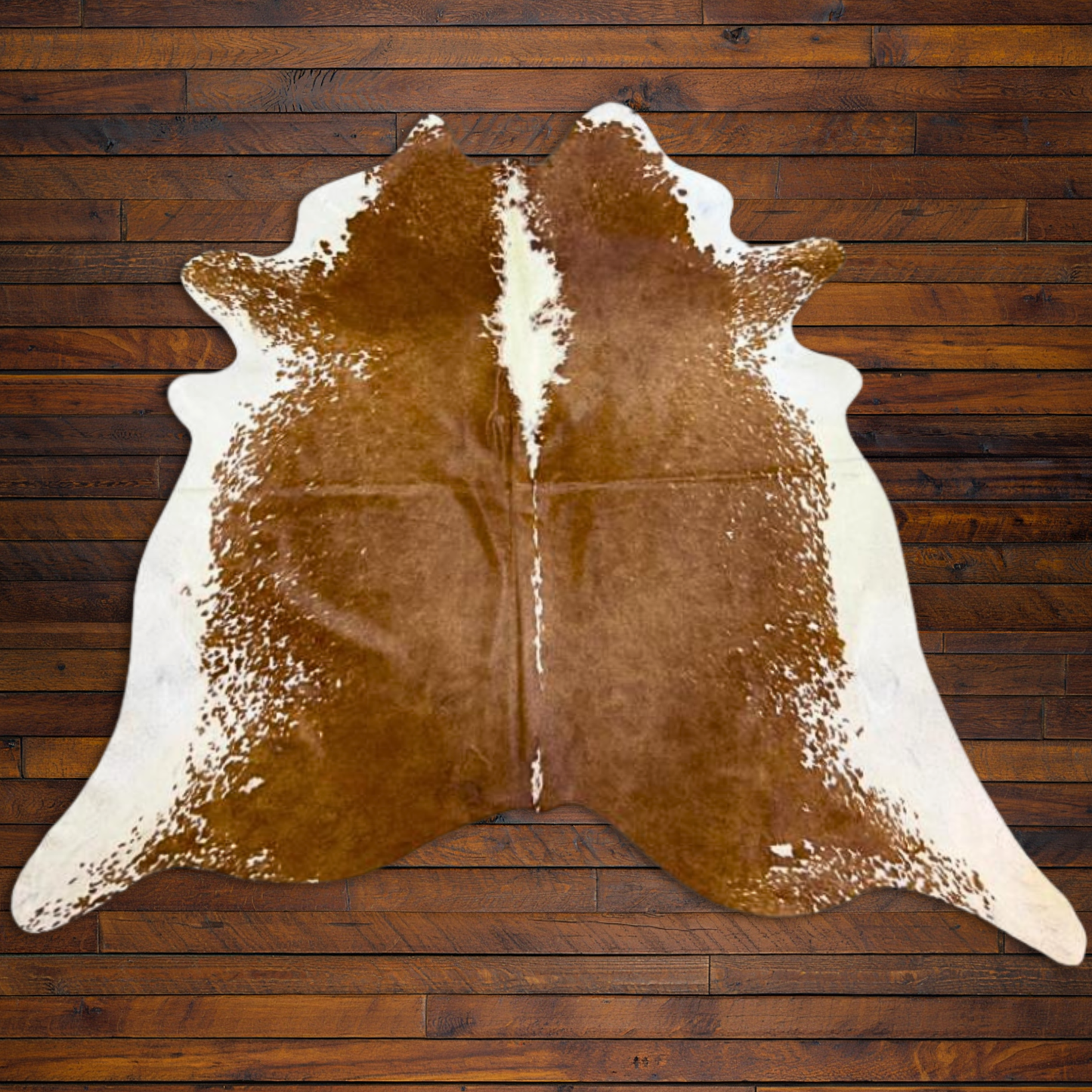 Brown & White AS Grade Cowhide