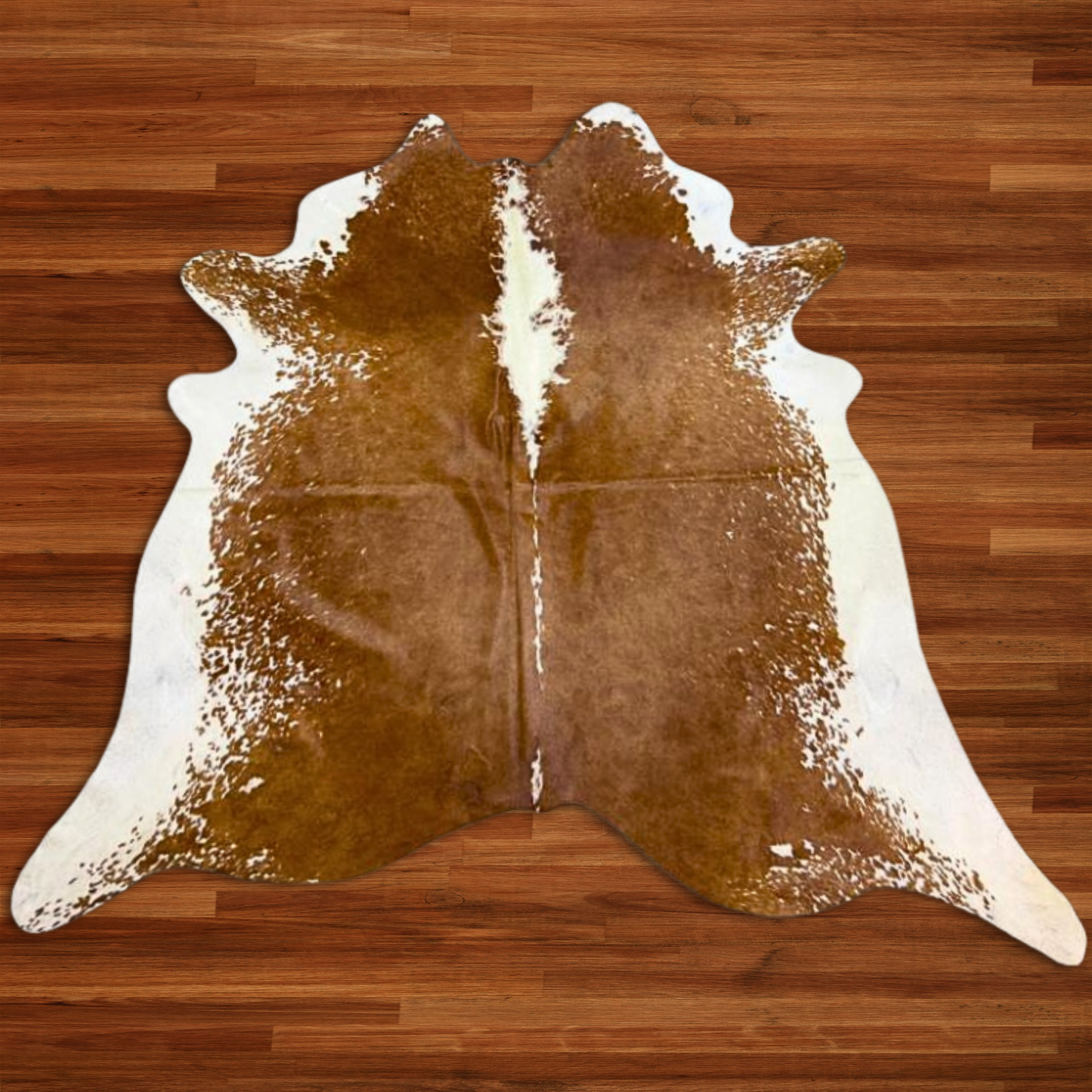 Brown & White AS Grade Cowhide