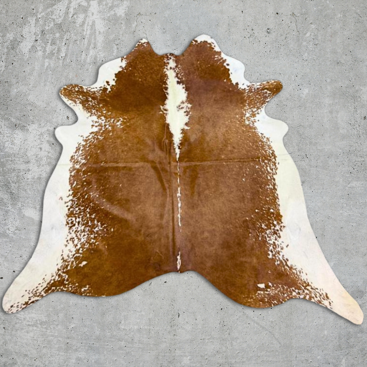 Brown & White AS Grade Cowhide