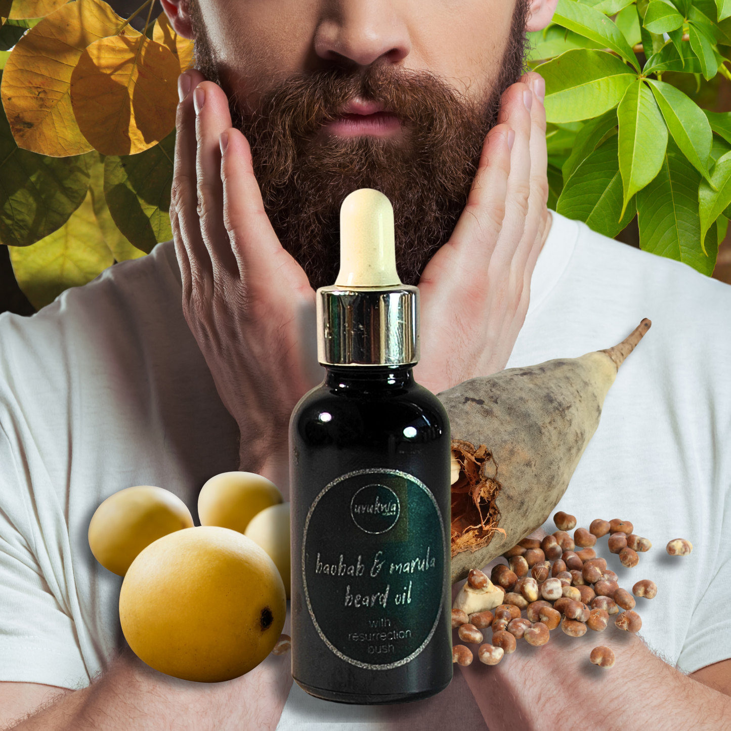 Baobab & Marula Beard Oil 30ml