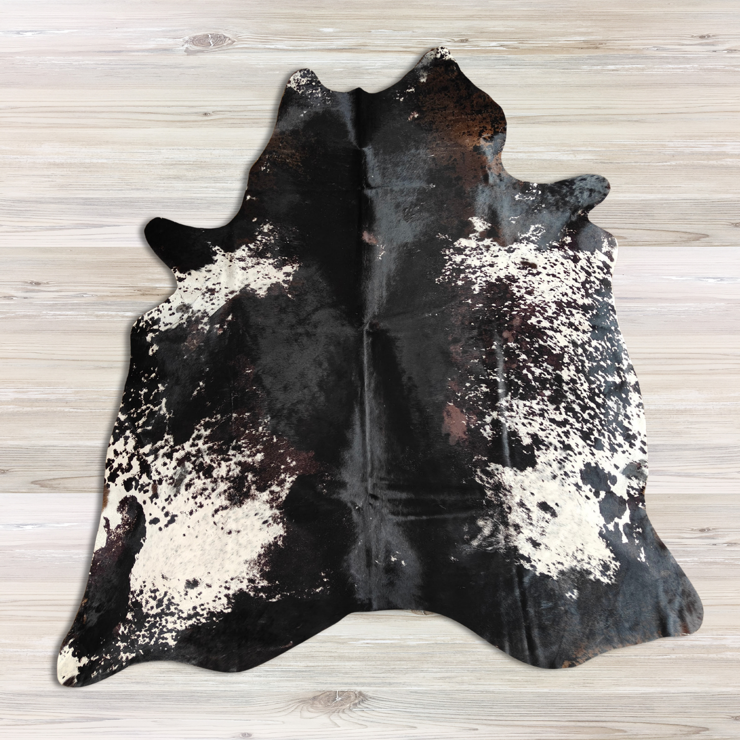 Black & White Speckled BS Grade Cowhide
