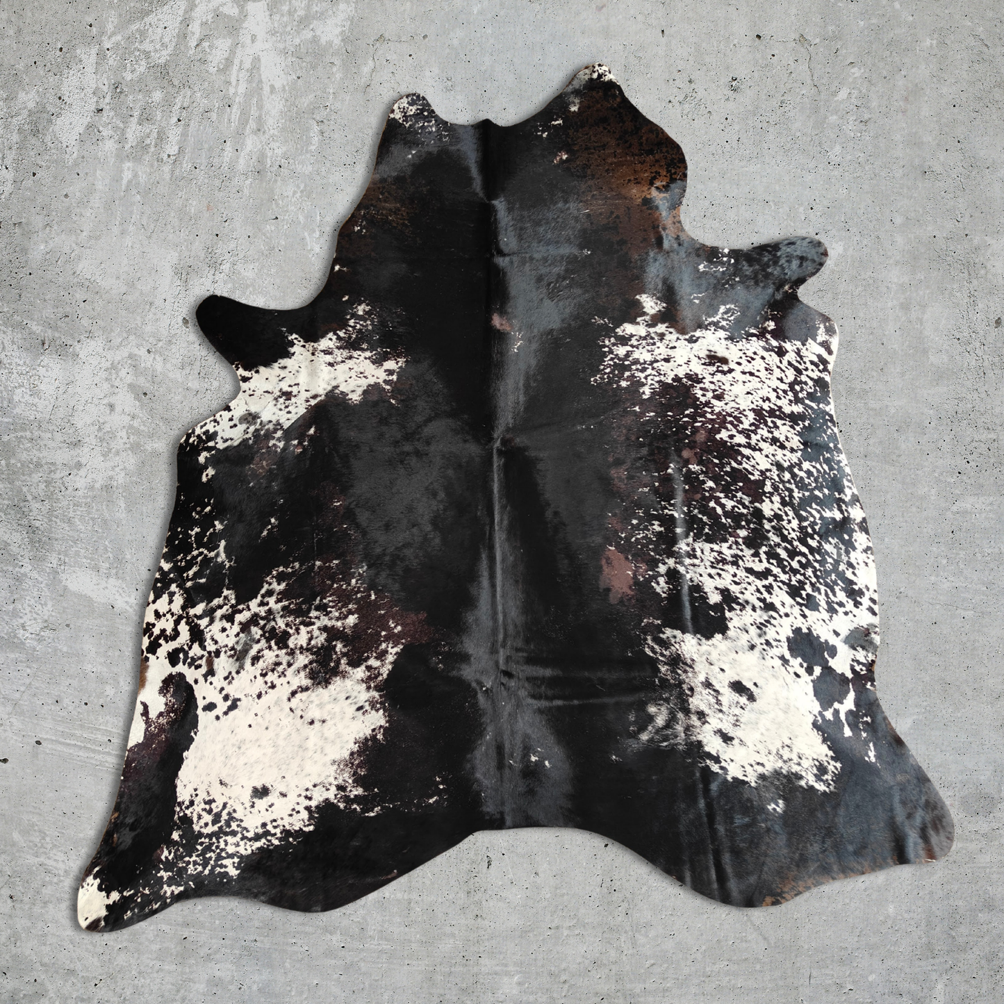 Black & White Speckled BS Grade Cowhide