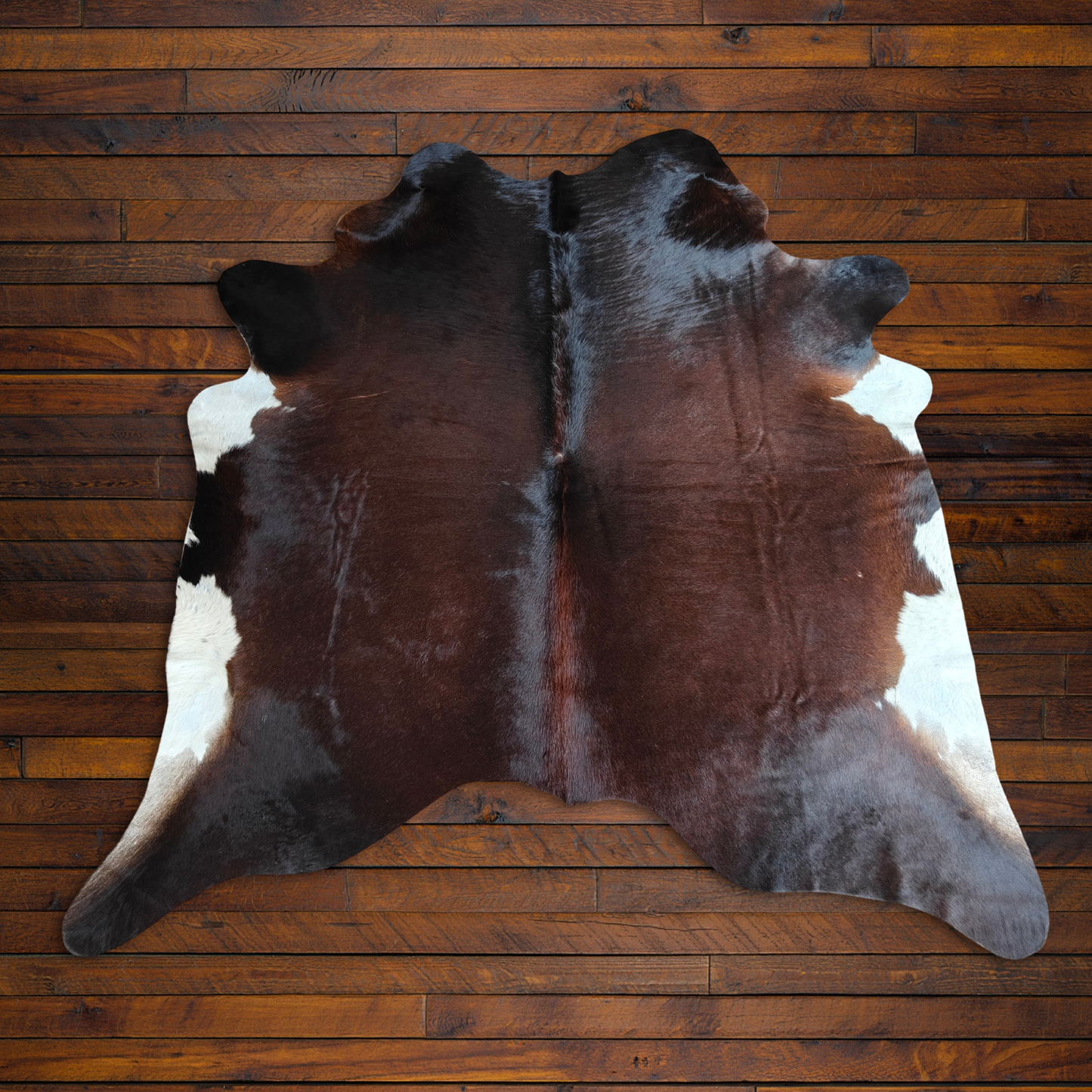 Brown & White AA Grade Cowhide