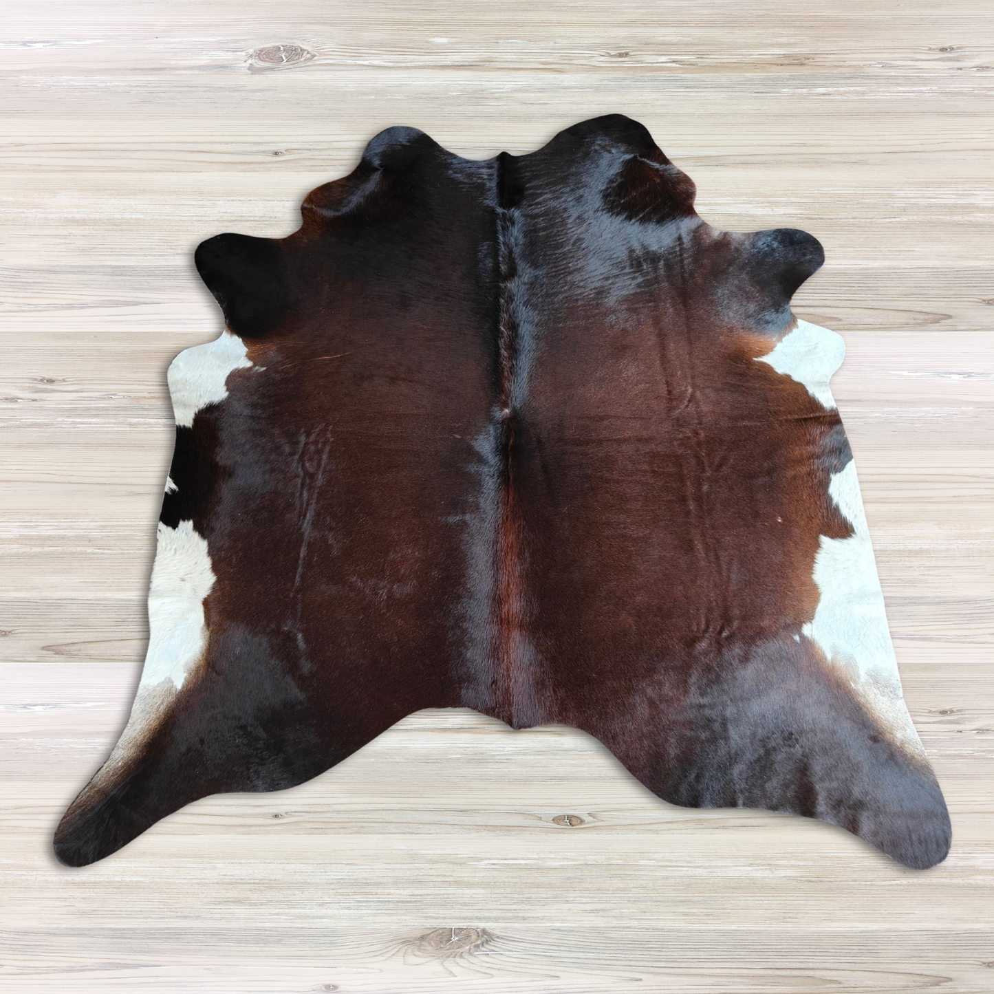 Brown & White AA Grade Cowhide