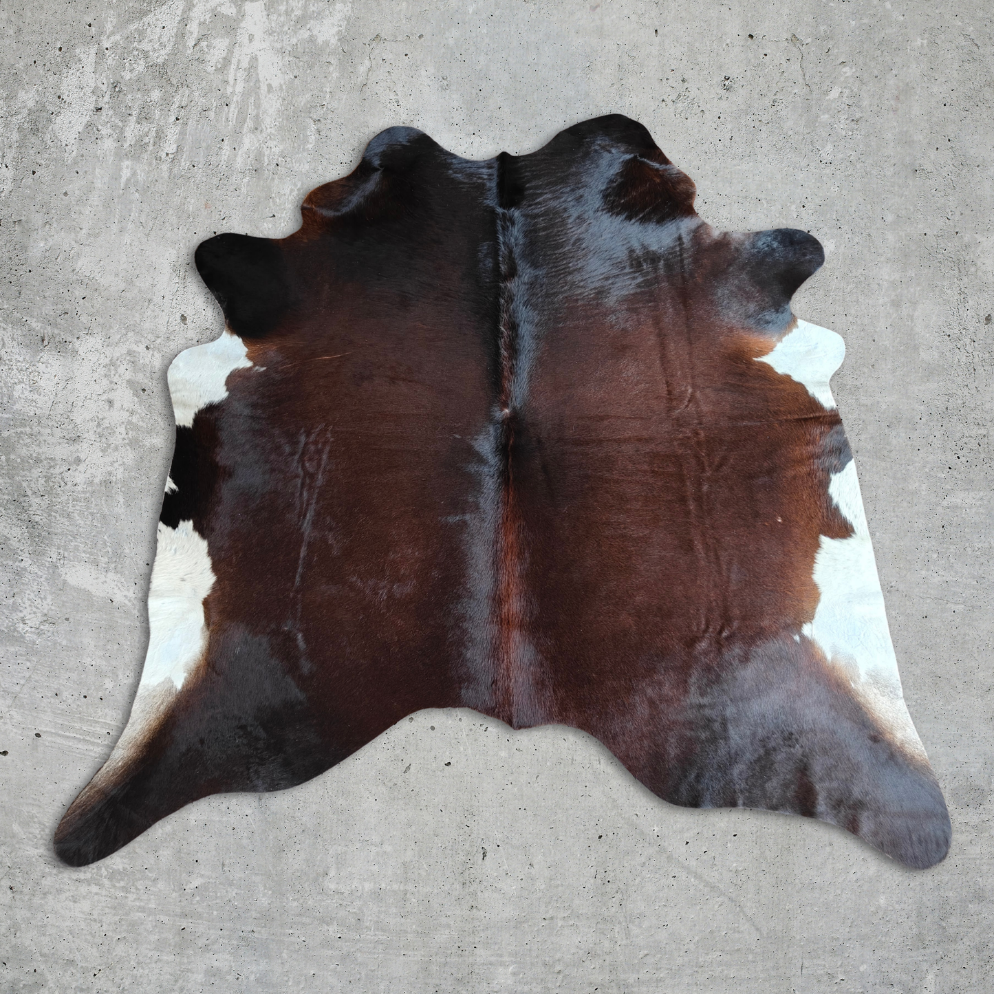 Brown & White AA Grade Cowhide