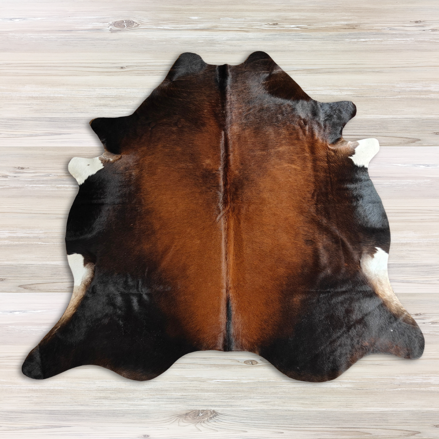 Brown & White AA Grade Cowhide