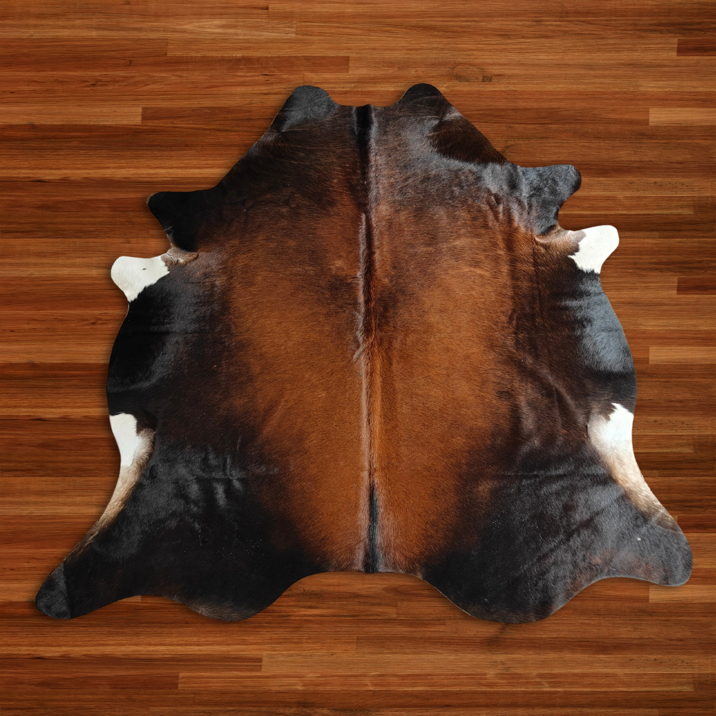 Brown & White AA Grade Cowhide