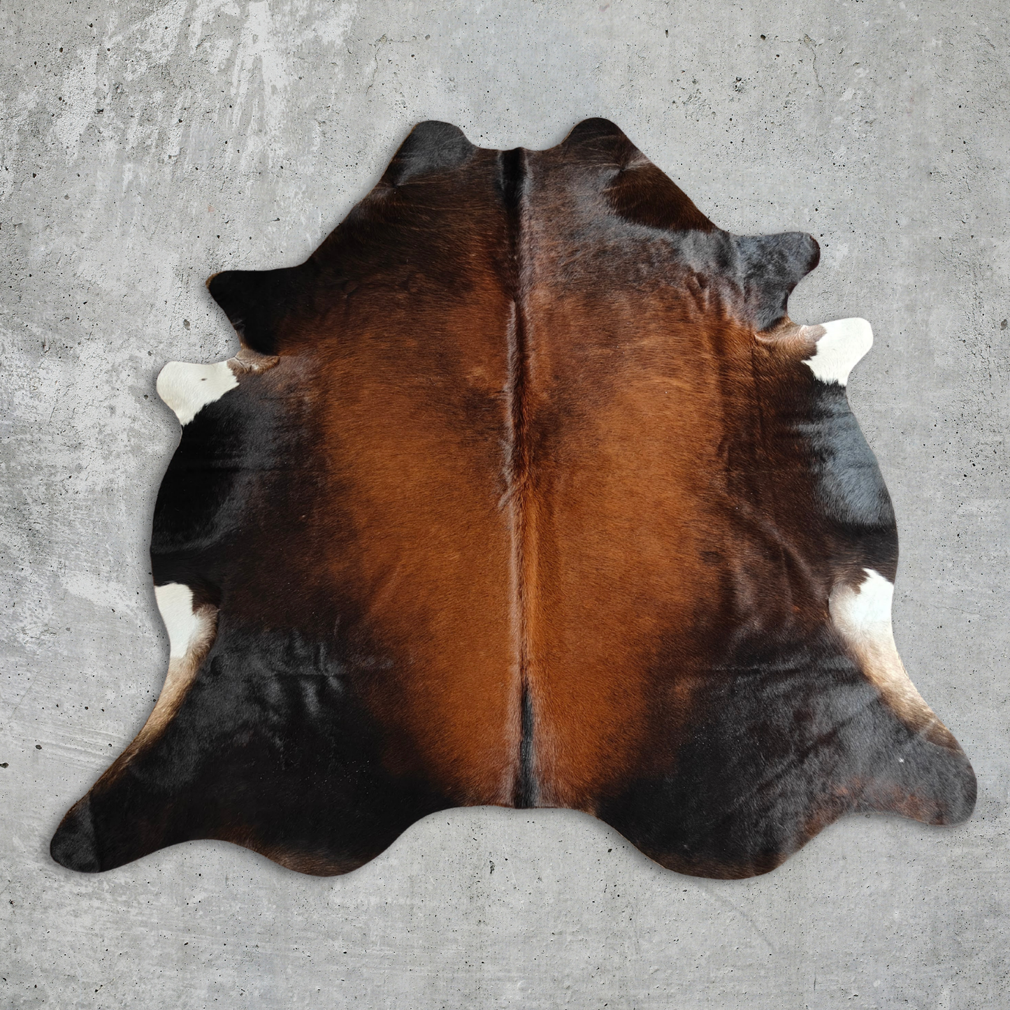 Brown & White AA Grade Cowhide