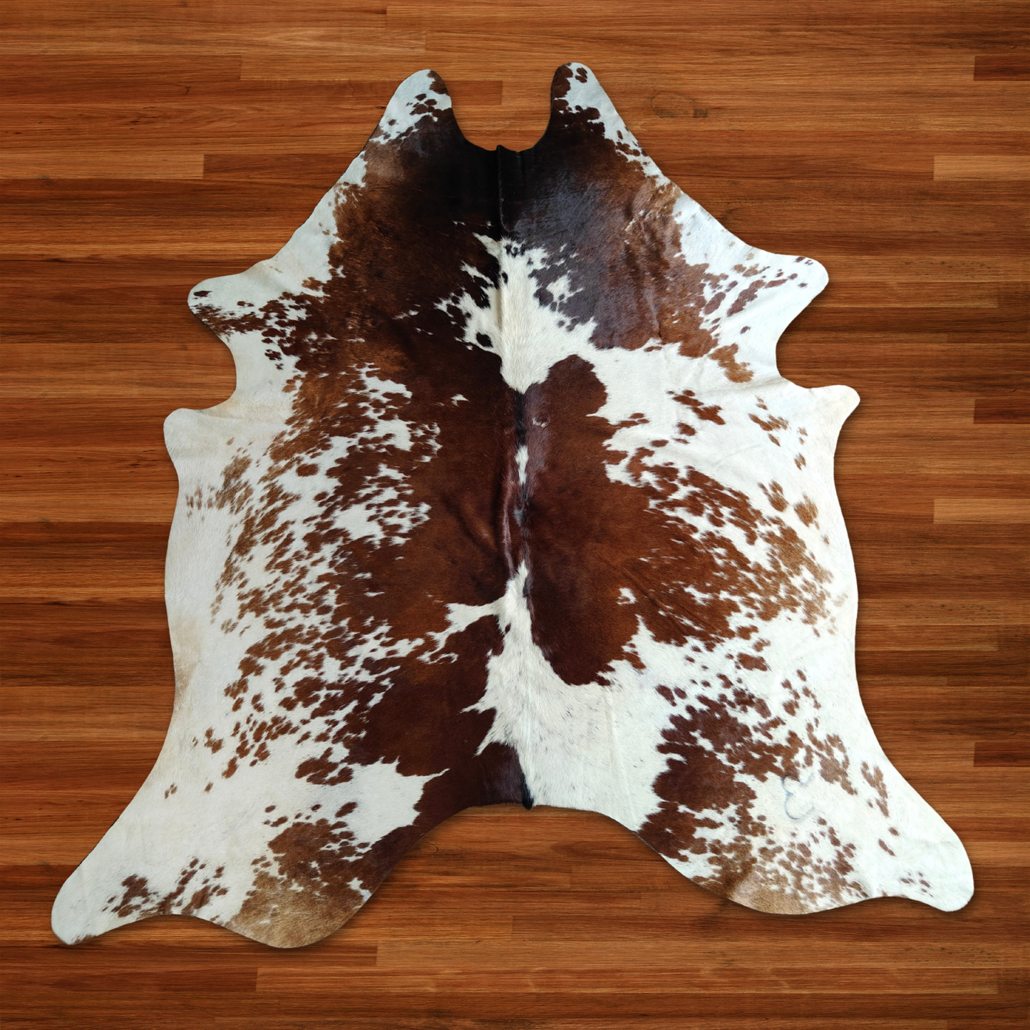 Brown & White Speckled AAS Grade Cowhide