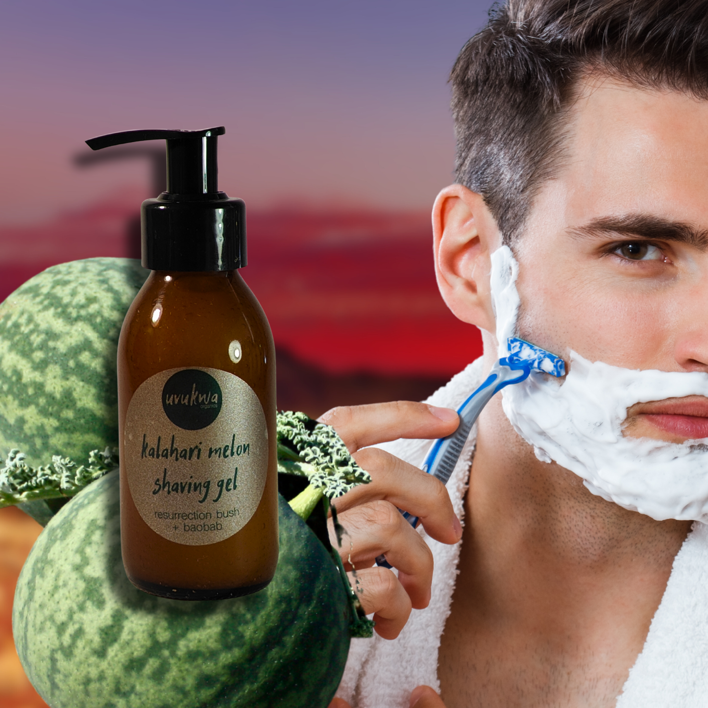 Kalahari Melon Shaving Gel 100ml