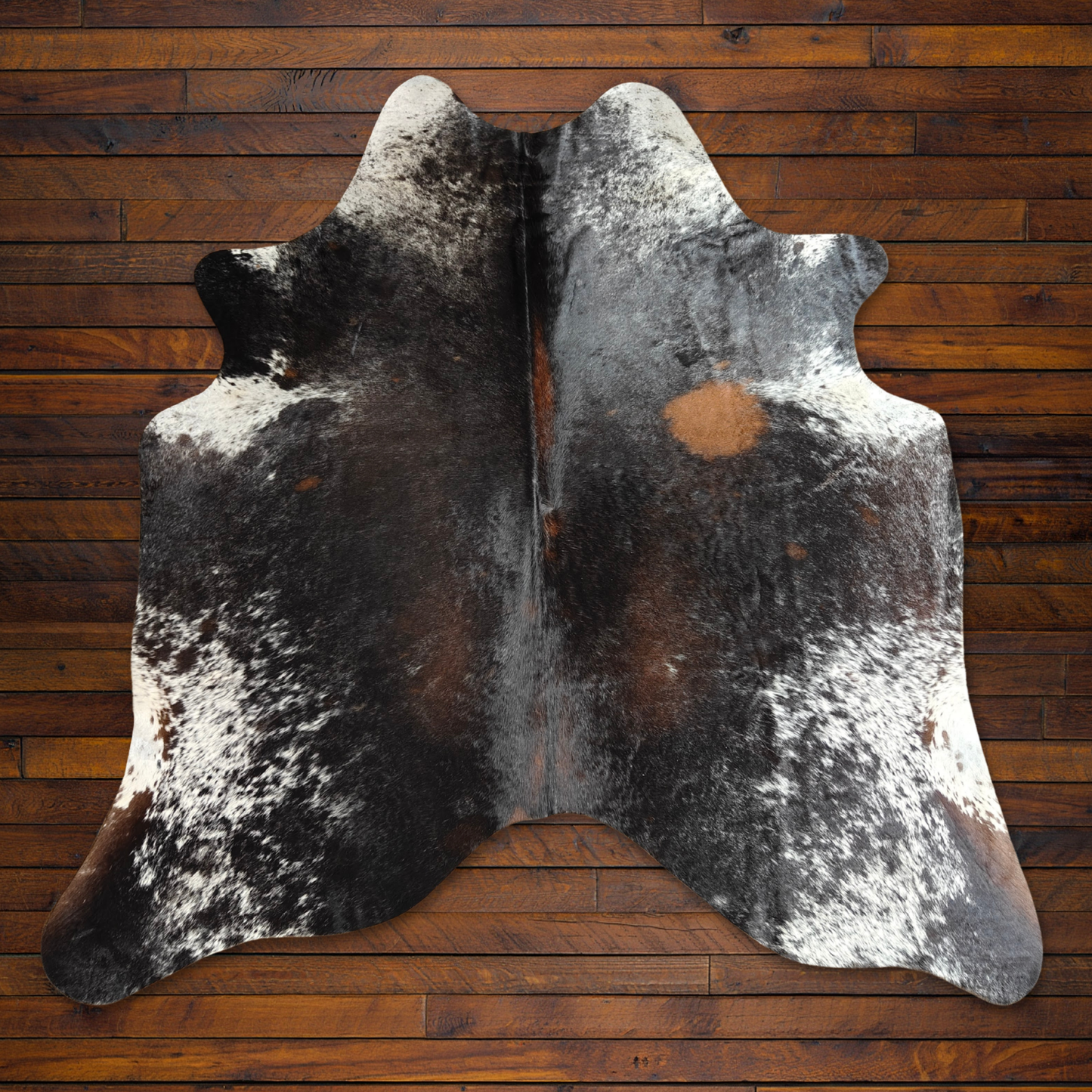 Dark Tri-Colour TRI Grade Cowhide