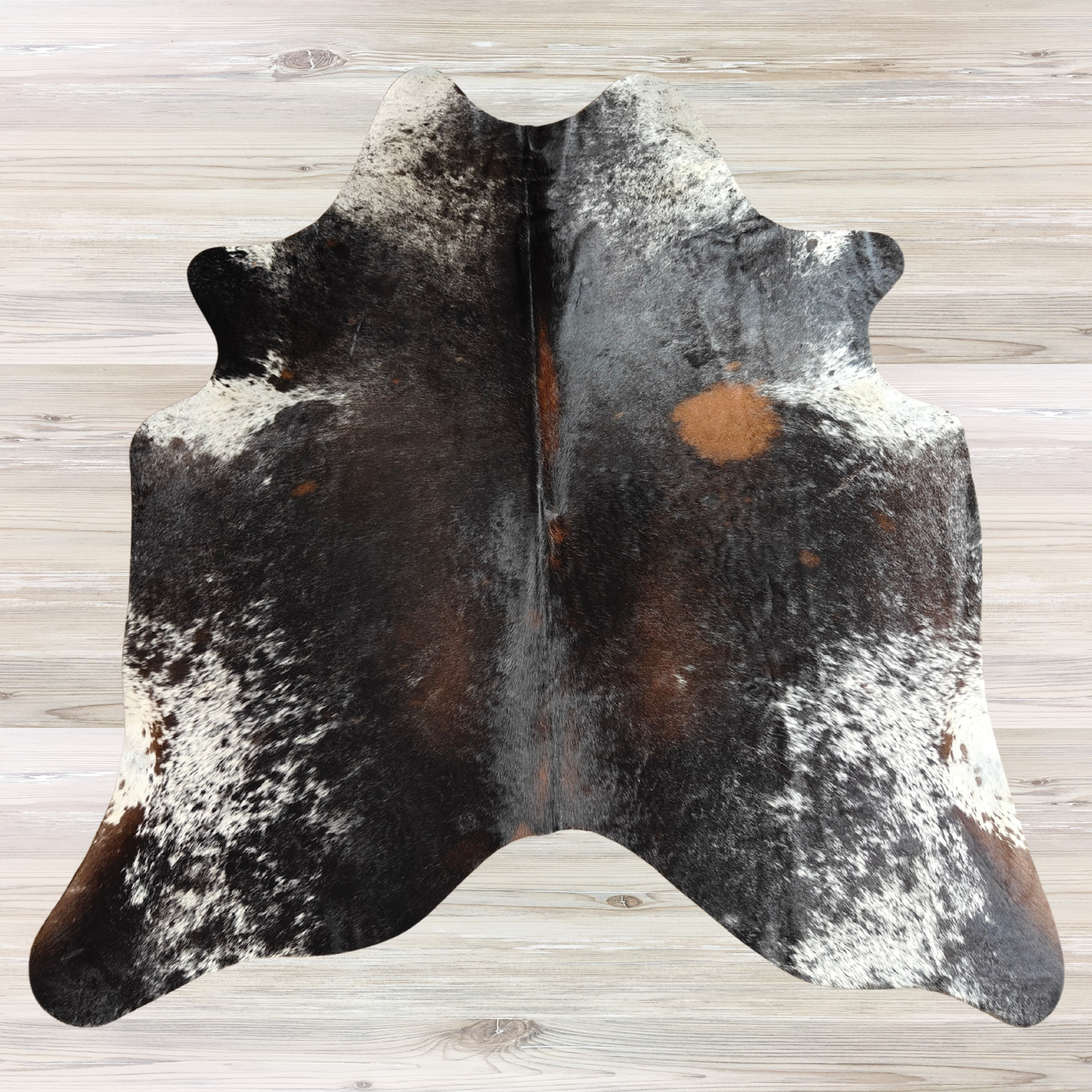 Dark Tri-Colour TRI Grade Cowhide