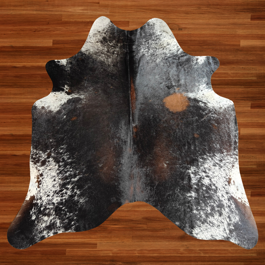 Dark Tri-Colour TRI Grade Cowhide