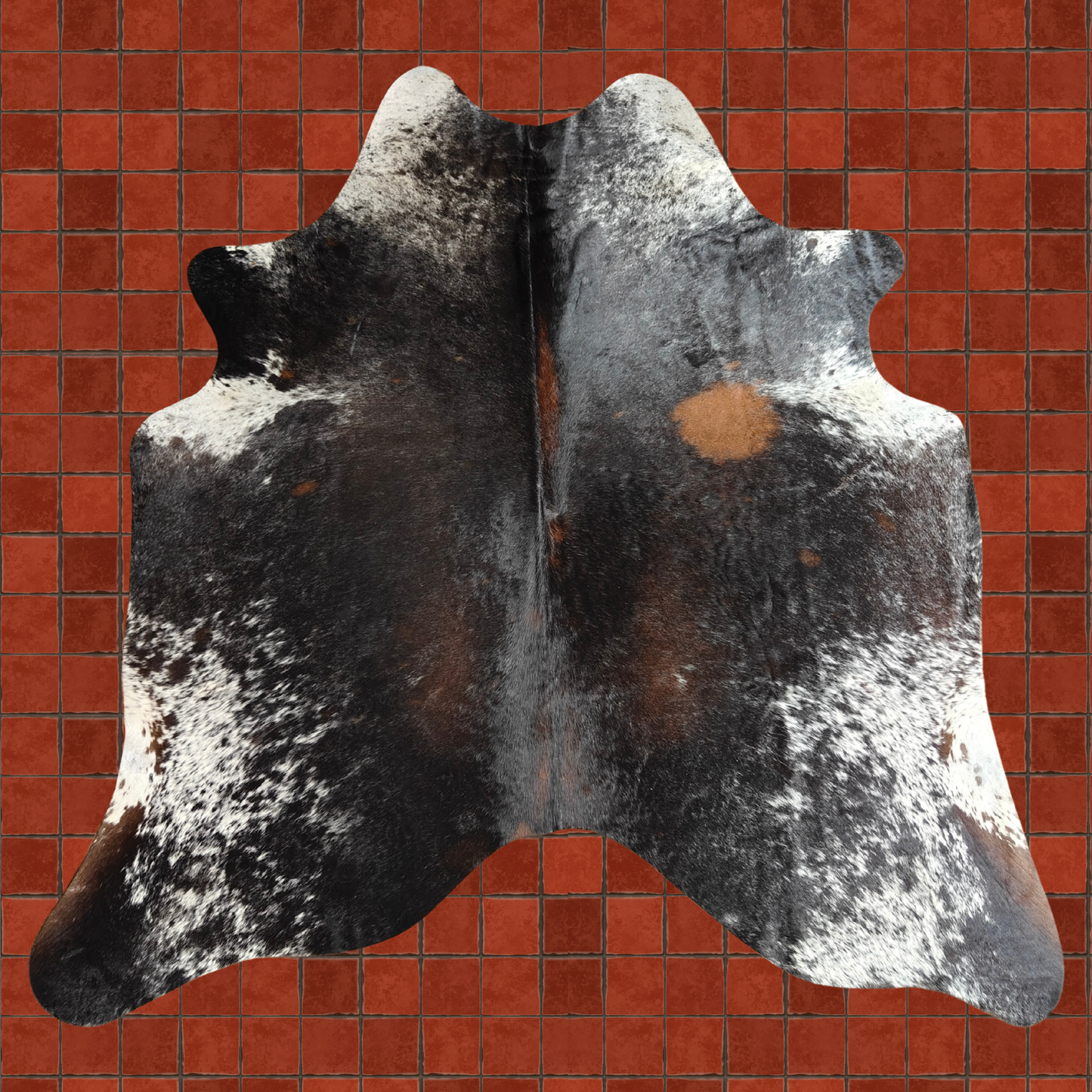 Dark Tri-Colour TRI Grade Cowhide