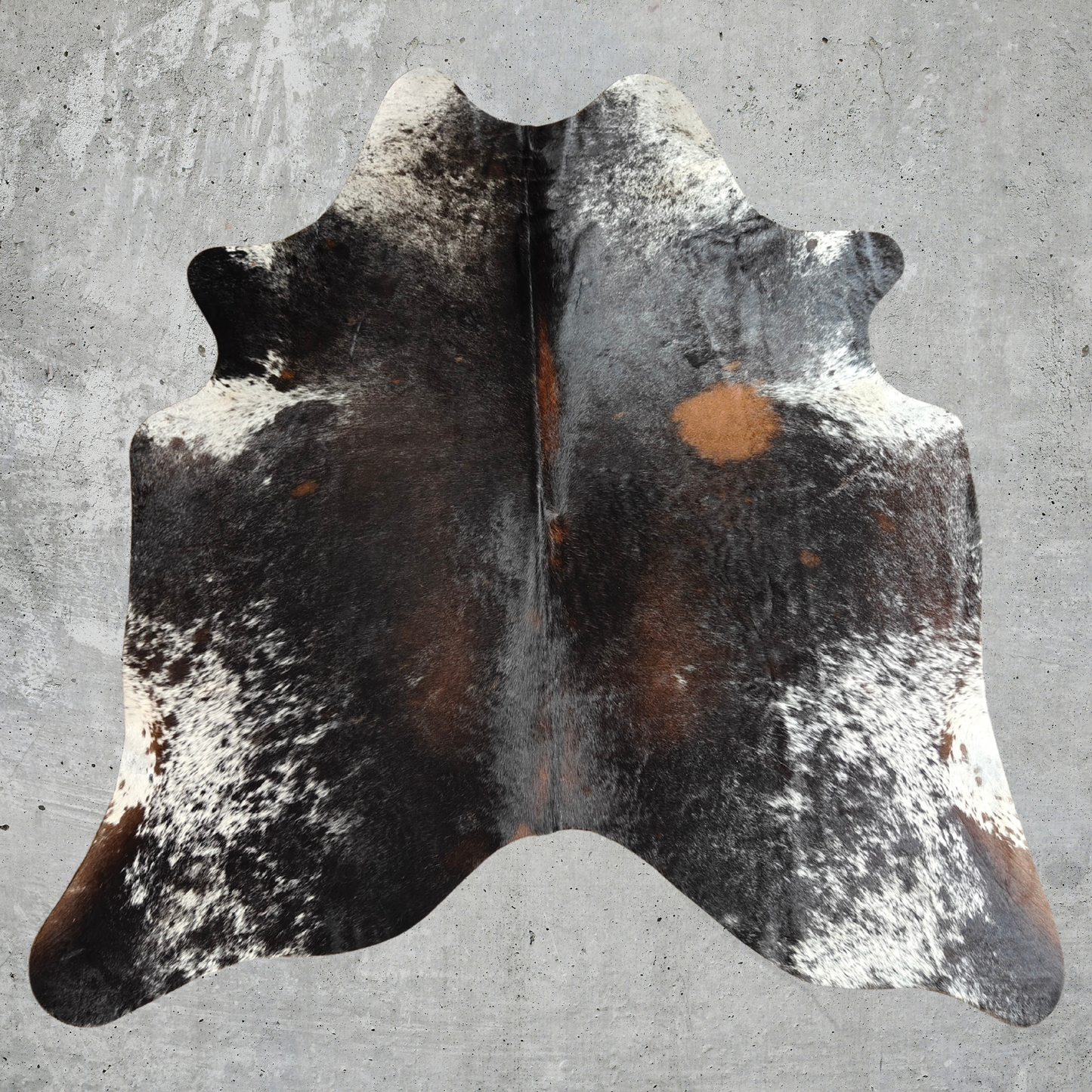 Dark Tri-Colour TRI Grade Cowhide