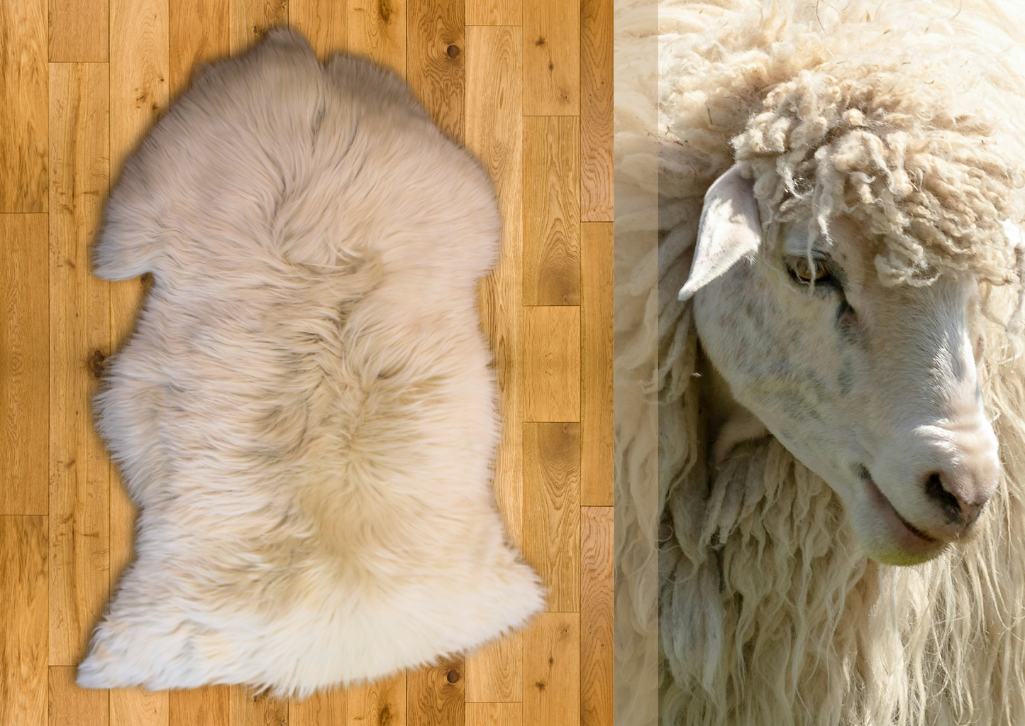 Linen Himalayan Sheepskin