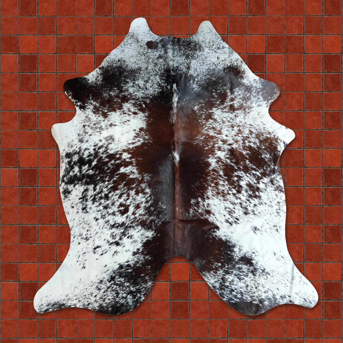 Speckled Tri-Colour TRI Grade Cowhide