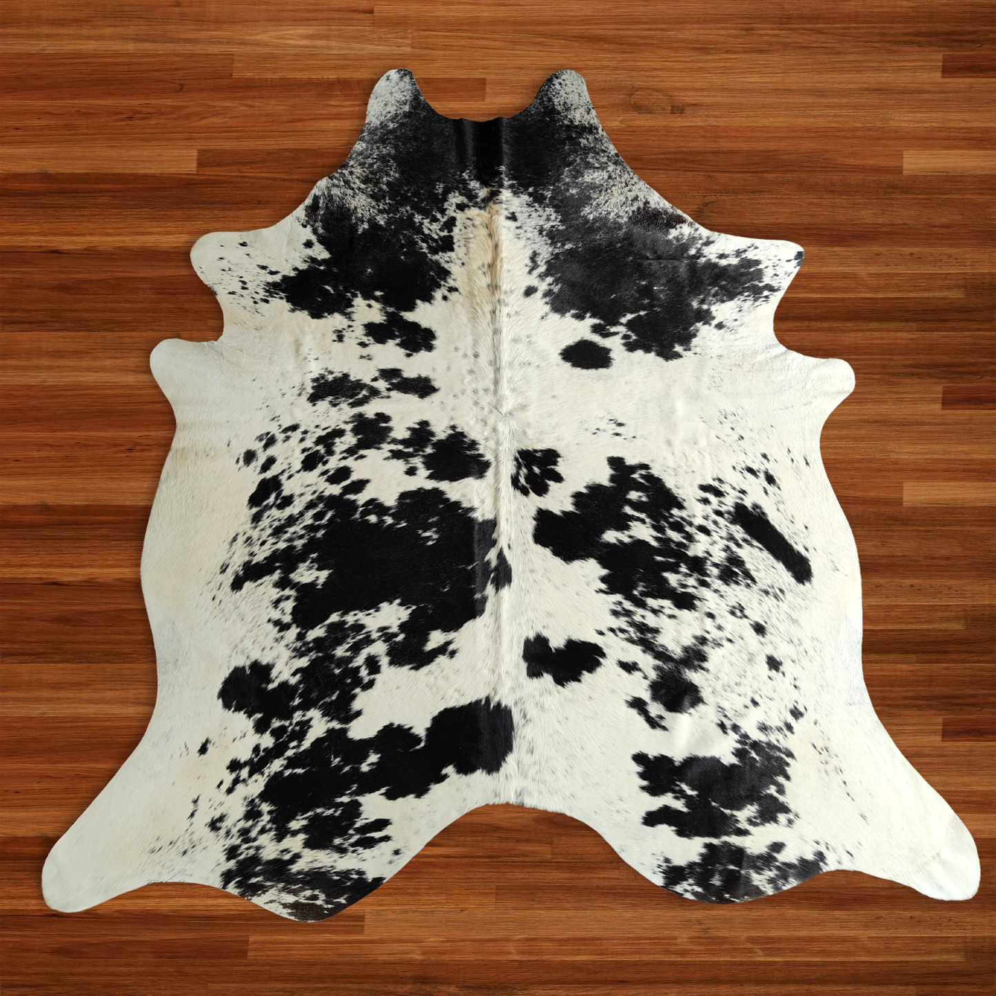 Black & White Speckled AAS Grade Cowhide