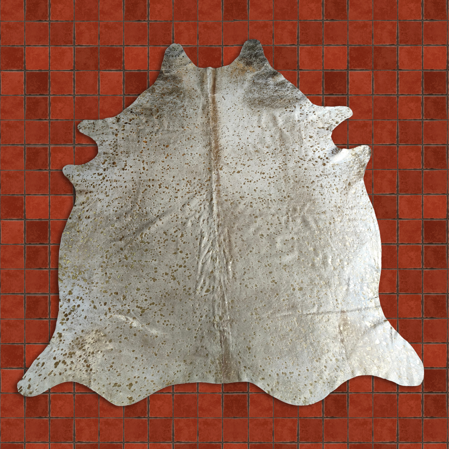 Gold Metallic MET Grade Cowhide