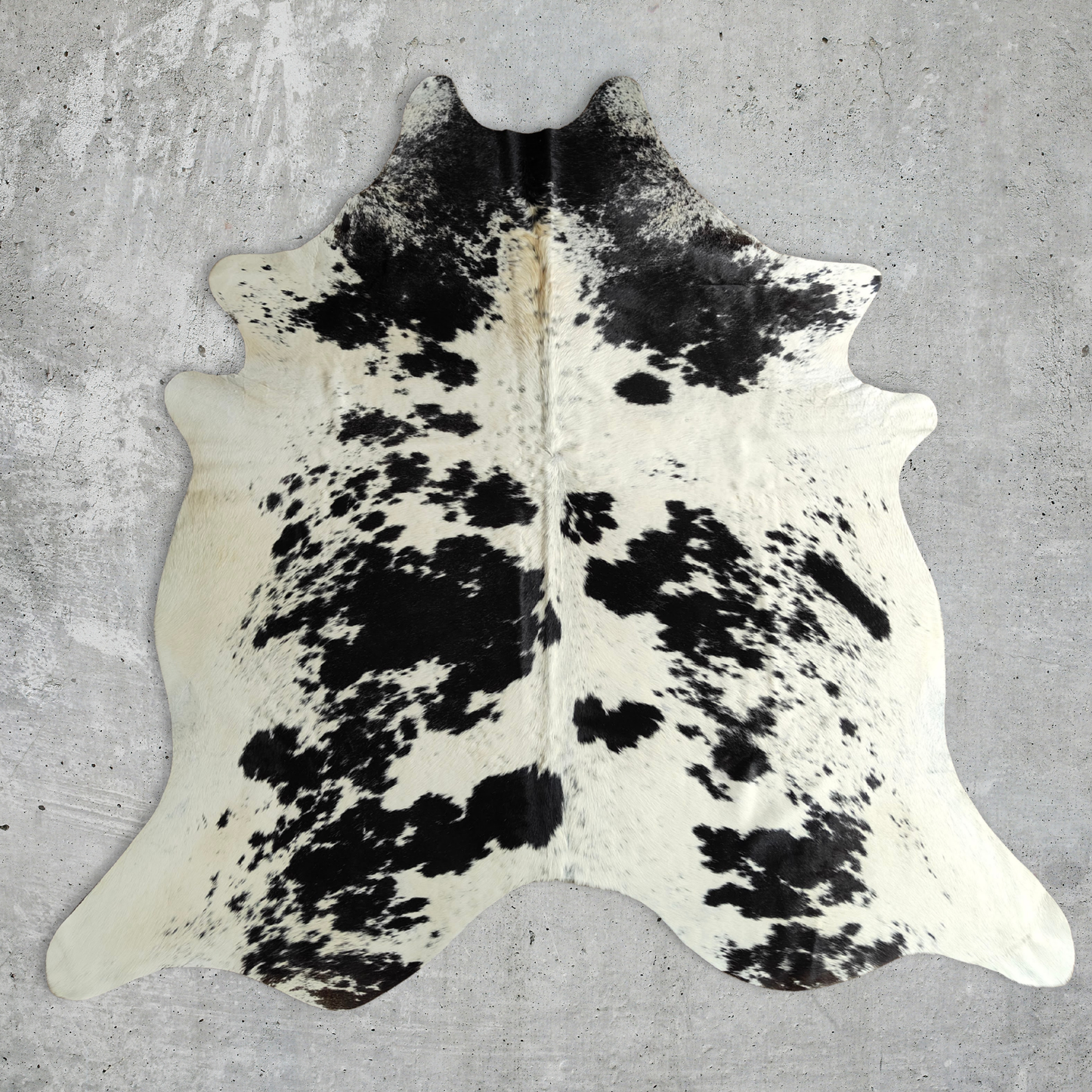 Black & White Speckled AAS Grade Cowhide